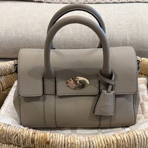 Mulberry Taupe Satchel Bag